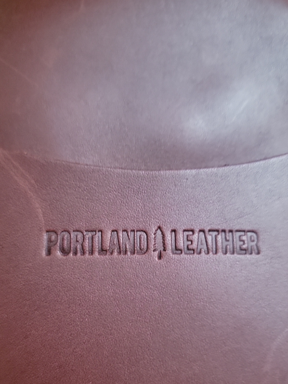 Portland Leather Round Crossbody Bag in Cognac Brown - Picture 2 of 13